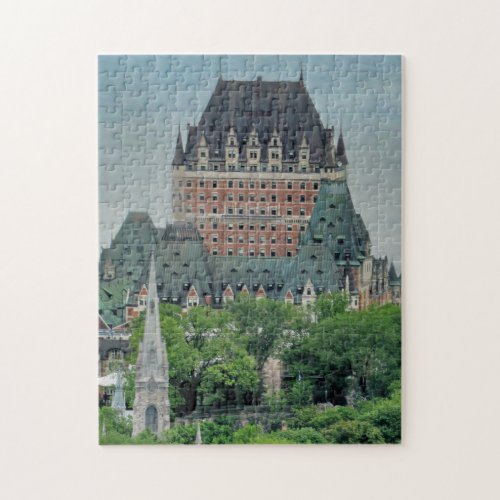 Chateau Frontenac Quebec Canada Jigsaw Puzzle