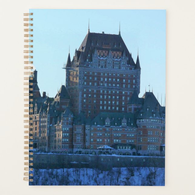 Chateau Frontenac, Quebec, Canada Planner (Front)