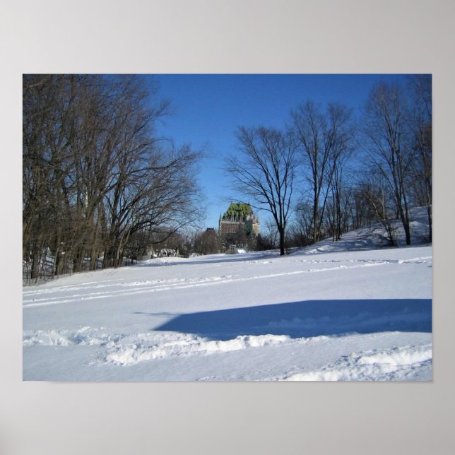 Chateau Frontenac, Quebec, Canada Poster (Front)