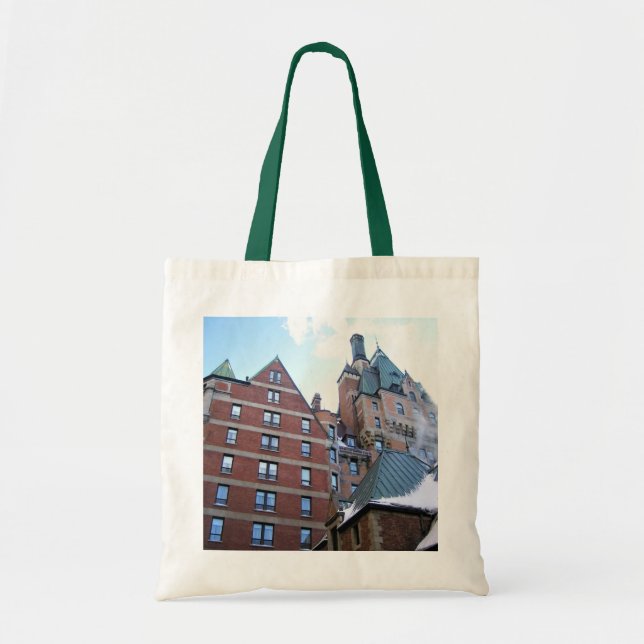 Chateau Frontenac, Quebec, Canada Tote Bag (Front)