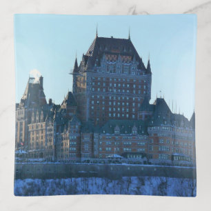 Chateau Frontenac, Quebec, Canada Trinket Tray