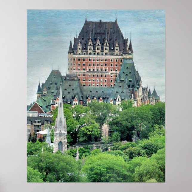 Chateau Frontenac Quebec City Poster (Front)