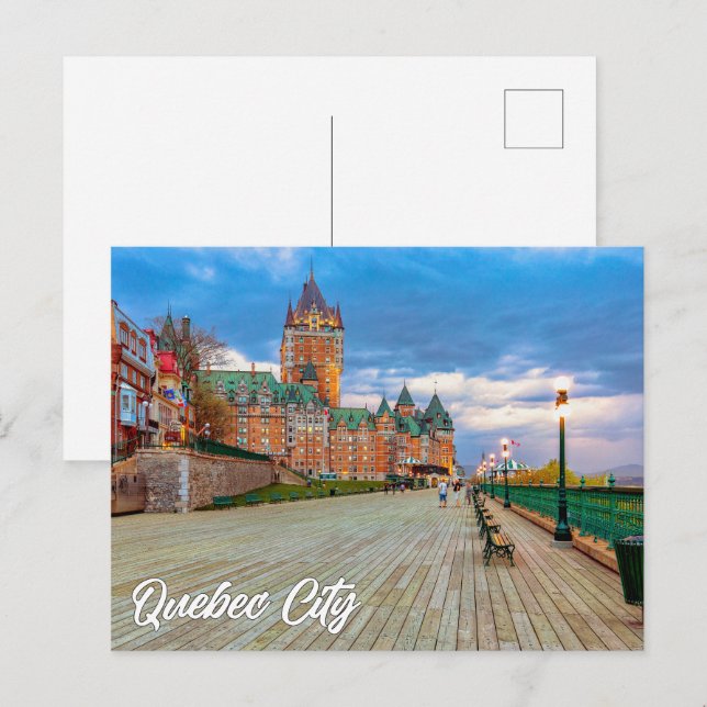 Chateau Frontenac, Quebec City, Quebec, Canada Postcard (Front/Back)