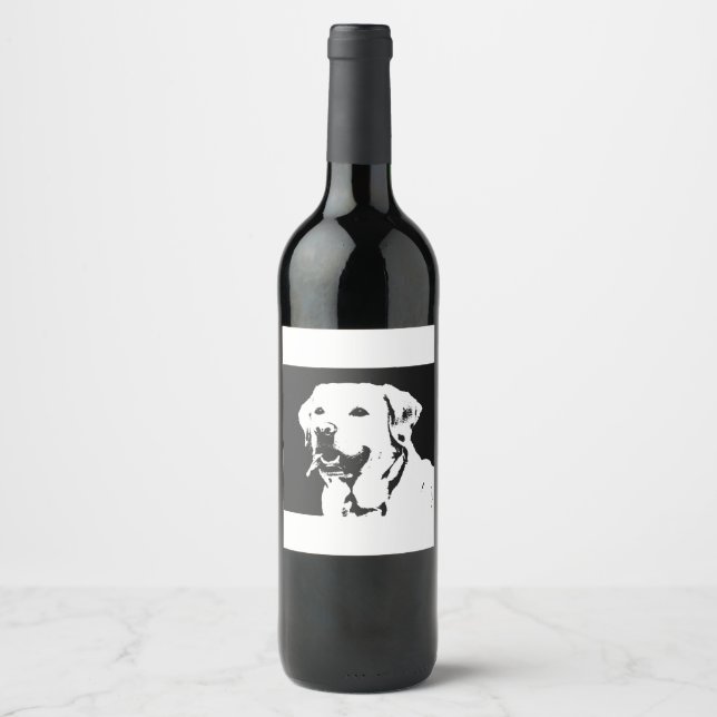 Château Lab Wine Label (Front)