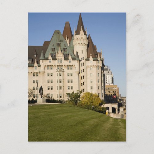 Chateau Laurier Hotel in Ottawa Ontario Canada Postcard