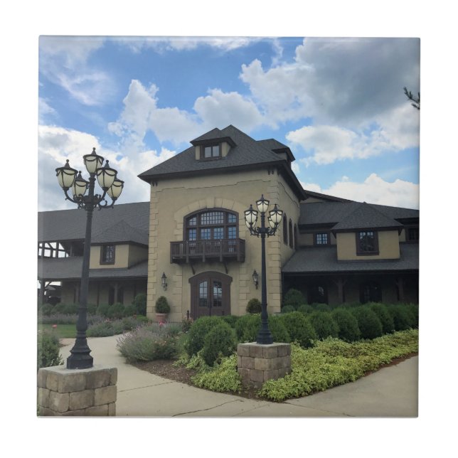 Chateau Morrisette Winery, Floyd, Virginia Ceramic Tile (Front)