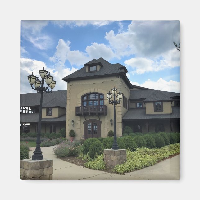 Chateau Morrisette Winery, Floyd, Virginia Magnet (Front)