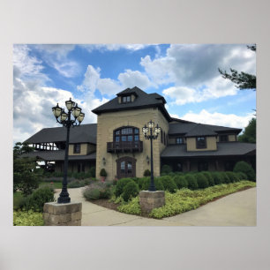 Chateau Morrisette Winery, Floyd, Virginia Poster