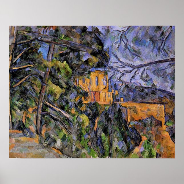 Chateau Noir by Paul Cezanne Poster (Front)