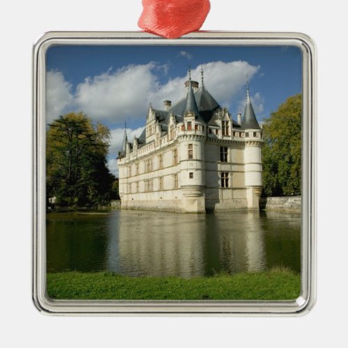Chateau of Azay_le_Rideau Indre_et_Loire 2 Metal Ornament