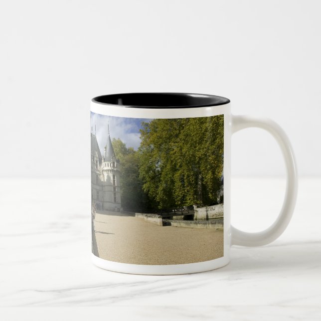 Chateau of Azay-le-Rideau, Indre-et-Loire, 3 Two-Tone Coffee Mug (Right)
