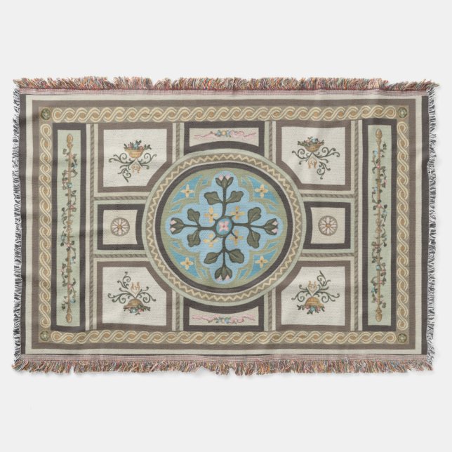 Chateau Panel II Throw Blanket (Front)