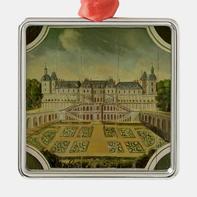 Chateau Saint-Germain-en-Laye Metal Ornament (Front)