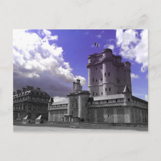 Chateau Vincennes, Paris Postcard