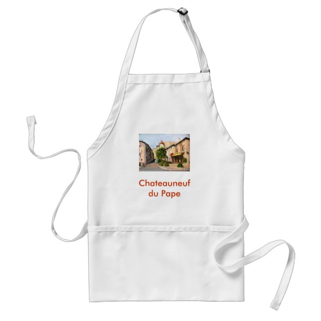 "Chateauneuf du Pape" apron (Front)