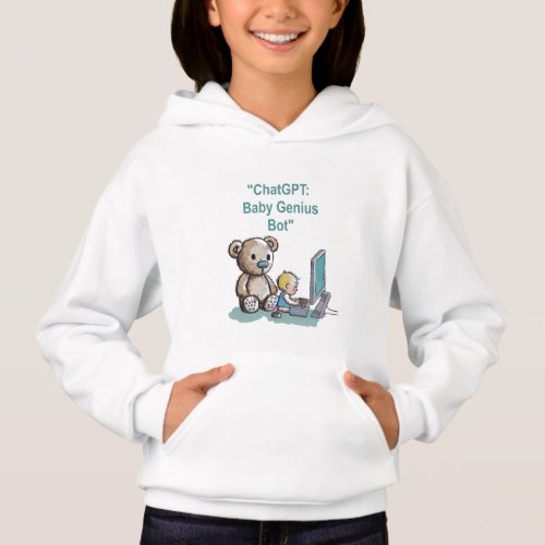 ChatGPTs Junior Developer Nice Gift for Kids Hoodie