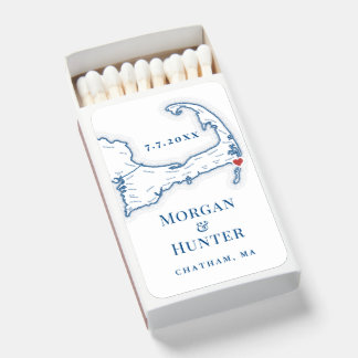 Chatham Bars Inn Cape Cod Wedding Matchboxes