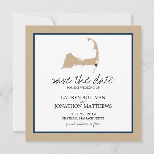 Chatham Cape Cod Wedding Save the Date