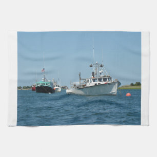Chatham Harbor Boats Towel