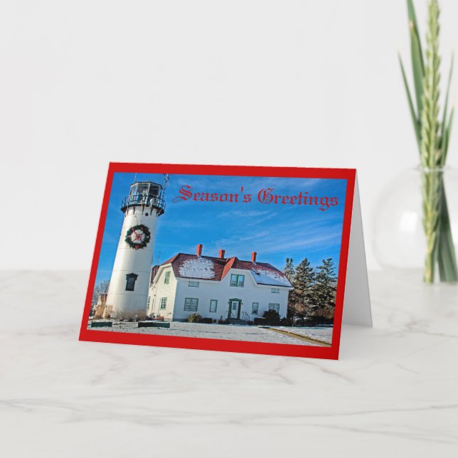 Chatham Light - Season's Greetings Holiday Card (Front)