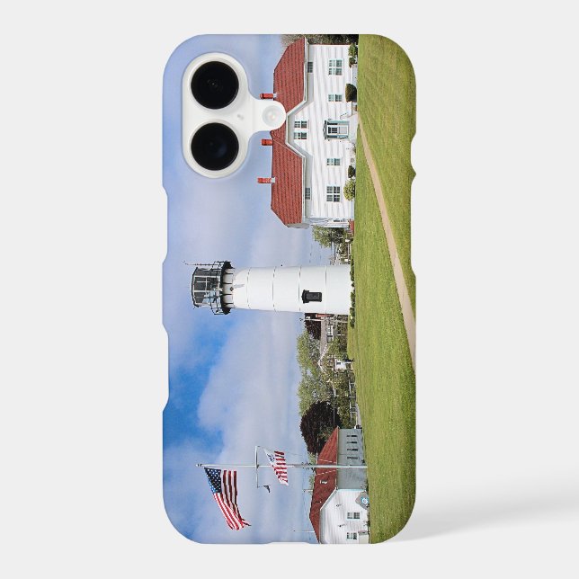 Chatham Lighthouse, Cape Cod Massachusetts Iphone Case (Back)