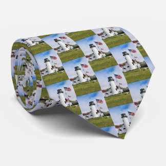 Chatham Lighthouse Cape Cod Massachusetts Mens Tie