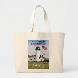 Chatham Lighthouse Cape Cod Massachusetts Tote Bag