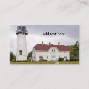 Chatham Lighthouse in Chatham Massachusetts Business Card