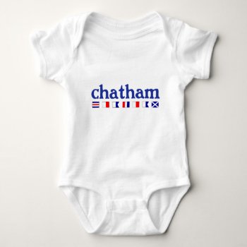 Chatham  Ma - Maritme Spelling Baby Bodysuit by worldshop at Zazzle