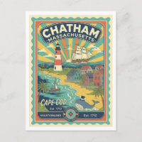 Chatham, MA Retro 1950s Travel
