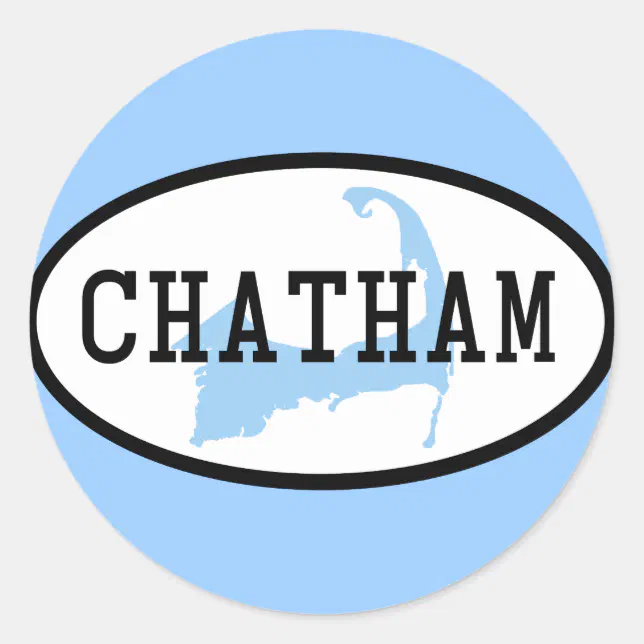 Chatham, MA Sticker Zazzle
