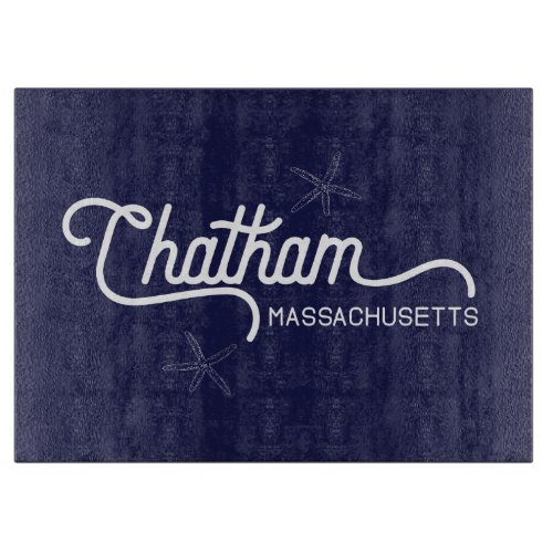Chatham Massachusetts Nautical Cutting Board