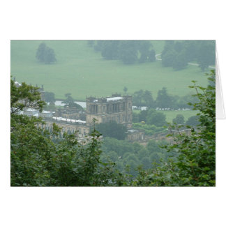 Chatsworth House from above Cards