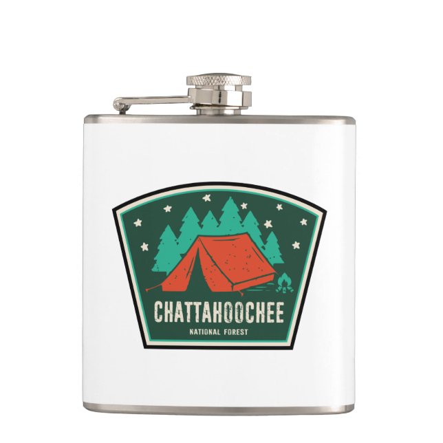 Chattahoochee National Forest Camping Flask (Front)