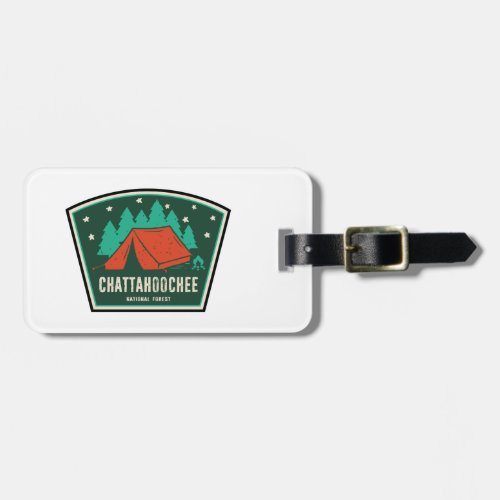 Chattahoochee National Forest Camping Luggage Tag