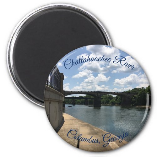 Chattahoochee River Columbus Georgia Magnet