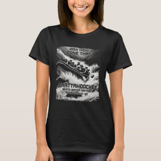 Chattahoochee White Water Rafting River Rapids Geo T-Shirt