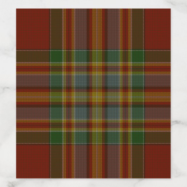 Chattan Clan Tartan Envelope Liner (Design)