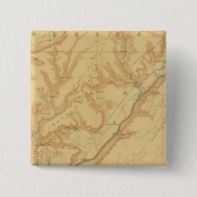 Chattanooga Campaign 3 Button (Front)