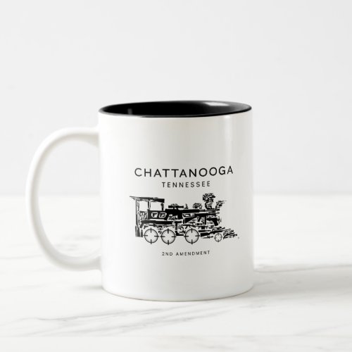 Chattanooga Choo 2nd Amendment Two_Tone Coffee Mug