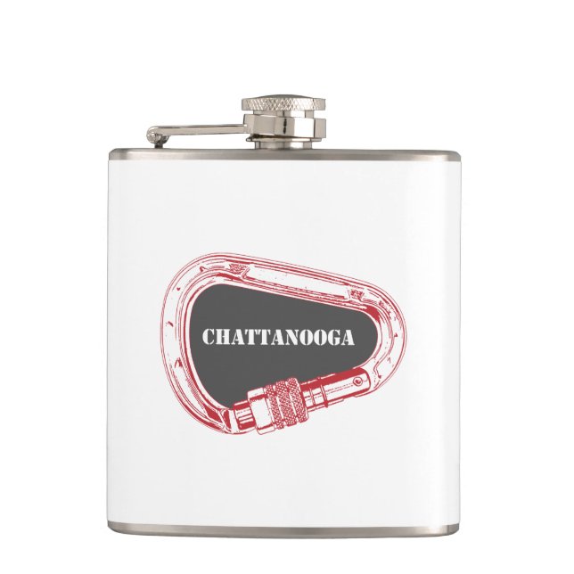 Chattanooga Climbing Carabiner Flask (Front)
