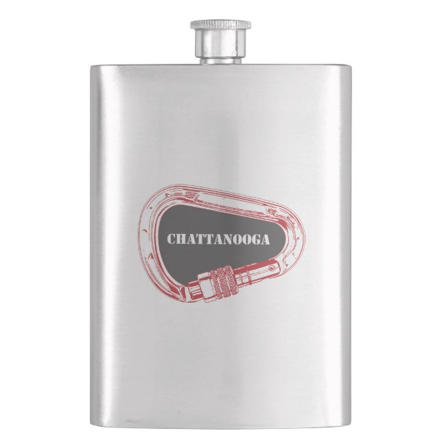 Chattanooga Climbing Carabiner Flask (Front)