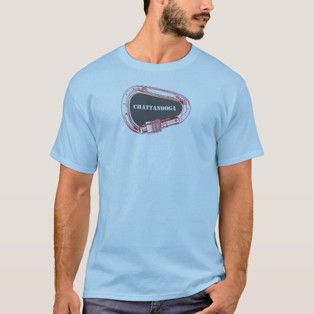 Chattanooga Climbing Carabiner T-Shirt (Front)