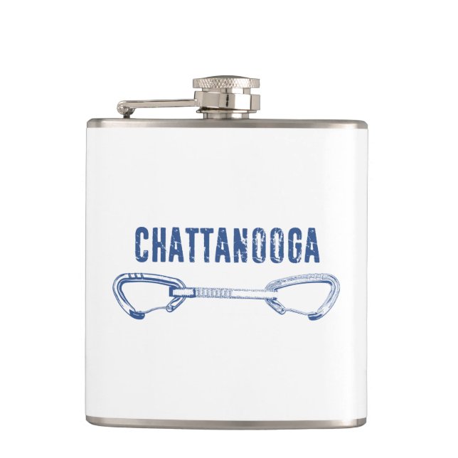 Chattanooga Climbing Quickdraw Flask (Front)
