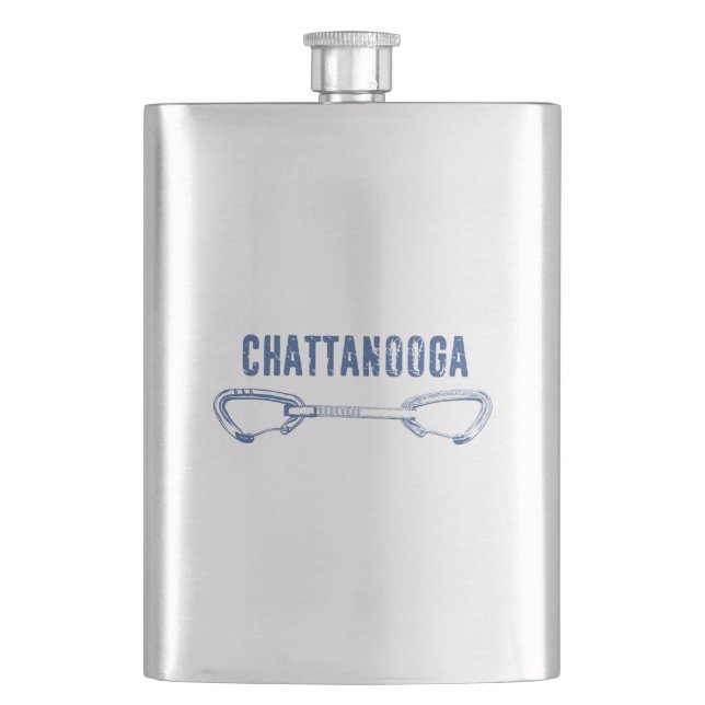 Chattanooga Climbing Quickdraw Flask (Front)