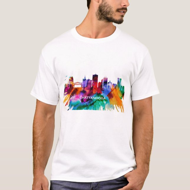 Chattanooga Skyline T-Shirt (Front)