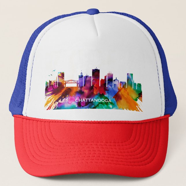 Chattanooga Skyline Trucker Hat (Front)