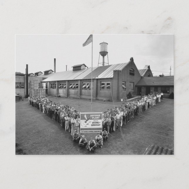 Chattanooga Stamping and Enameling Postcard (Front)