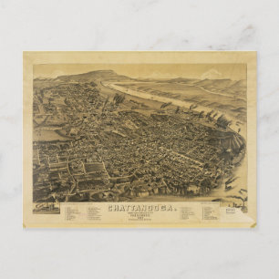 Chattanooga, Tennessee (1886) Postcard