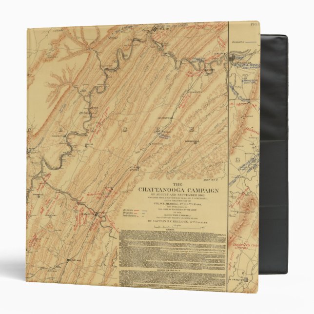 Chattanooga, Tennessee Binder (Front/Inside)